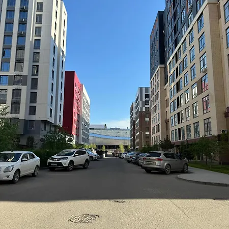 Apartment Grand Champion 1 Room Near Astana Arena, Barys Arena Exterior photo